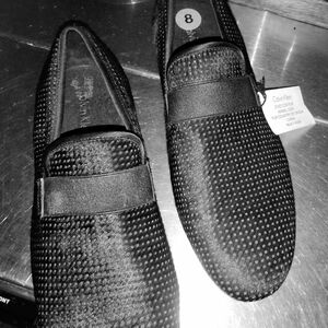 Calvin Klein Men's Black Slip-On Dress Loafers